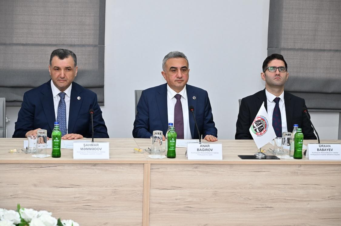 AHİK Vəkillər Kollegiyası ilə Əməkdaşlıq Memorandumu imzaladı - FOTOLAR